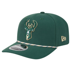 Milwaukee Bucks Rope 9SEVENTY Adjustable Hat Hunter Green