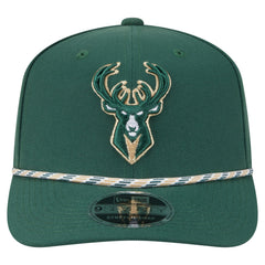Milwaukee Bucks Rope 9SEVENTY Adjustable Hat Hunter Green