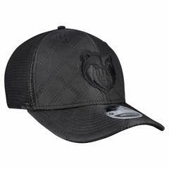 Memphis Grizzlies Quilted 9SEVENTY Trucker Adjustable Hat Black