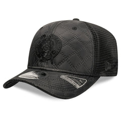 Boston Celtics Quilted 9SEVENTY Trucker Adjustable Hat Black