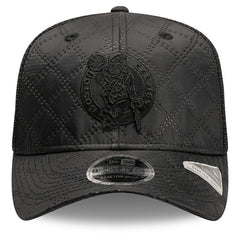 Boston Celtics Quilted 9SEVENTY Trucker Adjustable Hat Black