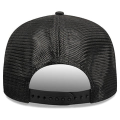 Boston Celtics Quilted 9SEVENTY Trucker Adjustable Hat Black