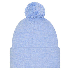 Memphis Grizzlies Marled Cuffed Knit Hat with Pom Light Blue