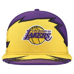 Los Angeles Lakers Youth Break 59FIFTY Fitted Hat Purple