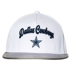 Dallas Cowboys The Wild Collective Women's Two-Tone Snapback Hat White/Silver