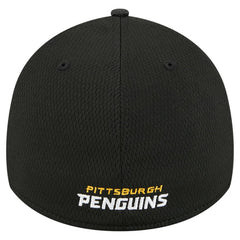 NHL Pittsburgh Penguins New Era Visor Hit 39THIRTY Flex Hat - Black
