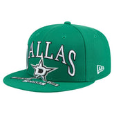 NHL Dallas Stars New Era Oversized Vintage Arch 59Fifty Fitted Hat - Kelly Green