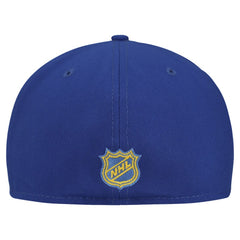 NHL St. Louis Blues New Era Oversized Vintage Arch 59Fifty Fitted Hat - Blue