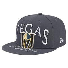 NHL Vegas Golden Knights New Era Oversized Vintage Arch 59Fifty Fitted Hat - Gray