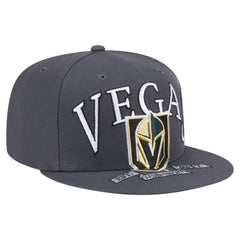 NHL Vegas Golden Knights New Era Oversized Vintage Arch 59Fifty Fitted Hat - Gray