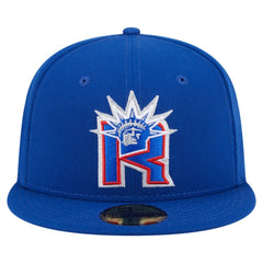 NHL New York Rangers New Era Deceptor 59FIFTY Fitted Hat - Blue