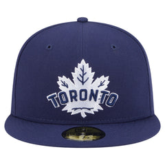 NHL Toronto Maple Leafs New Era Deceptor 59FIFTY Fitted Hat - Navy