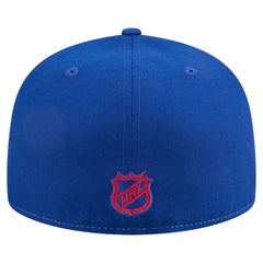NHL New York Rangers New Era Repeat Two-Tone 59FIFTY Fitted Hat - White/Blue