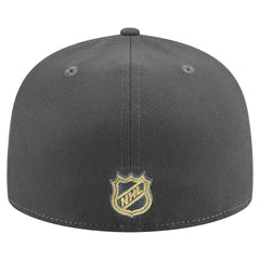 NHL Vegas Golden Knights New Era Repeat Two-Tone 59FIFTY Fitted Hat - White/Gray