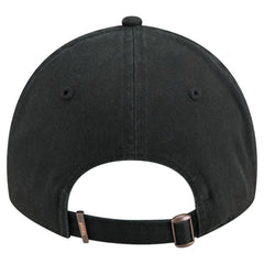 NHL Boston Bruins New Era Stamp Fabric Applique 9TWENTY Adjustable Hat - Black