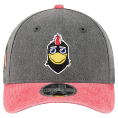 NHL Chicago Blackhawks New Era Mascot 2-Tone 9FORTY Adjustable Hat - Black/Red
