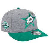 NHL Dallas Stars New Era Wool Pin Low Profile 9FIFTY Snapback Hat - Kelly Green/Green