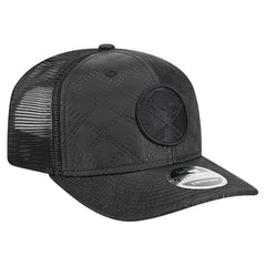 NHL Buffalo Sabres New Era Quilted Nylon 9SEVENTY Adjustable Trucker Hat - Black