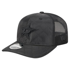 NHL Dallas Stars New Era Quilted Nylon 9SEVENTY Adjustable Trucker Hat - Black