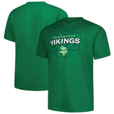 Minnesota Vikings Big & Tall Celtic T-Shirt Kelly Green