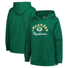 Green Bay Packers '47 Women's Plus Size Whirlwind Naomi Hoodie Green