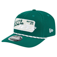 New York Jets New Era Chant 9SEVENTY Stretch-Snap Hat Green