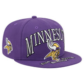 Minnesota Vikings New Era Oversized 59FIFTY Fitted Hat Purple