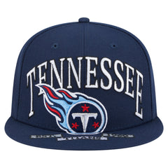 Tennessee Titans New Era Oversized 59FIFTY Fitted Hat Navy