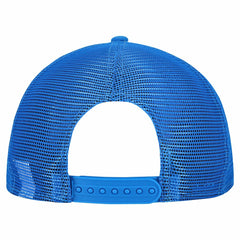 Detroit Lions New Era Cork Split Panel 9FIFTY Trucker Snapback Hat Gray/Blue