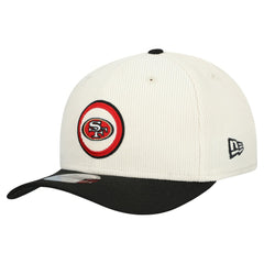 San Francisco 49ers New Era Loyal Corduroy 9SEVENTY Adjustable Hat Stone