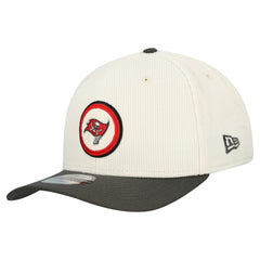 Tampa Bay Buccaneers New Era Loyal Corduroy 9SEVENTY Adjustable Hat Stone