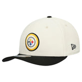 Pittsburgh Steelers New Era Loyal Corduroy 9SEVENTY Adjustable Hat Stone