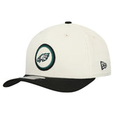 Philadelphia Eagles New Era Loyal Corduroy 9SEVENTY Adjustable Hat Stone