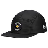 Minnesota Vikings New Era Quilted Camper Adjustable Hat Black