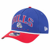Buffalo Bills New Era Arch COOLERA 9FORTY A-Frame M-Crown Adjustable Hat Royal