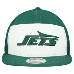 New York Jets New Era Outdoor Split Panel 9FIFTY Snapback Hat White/Green