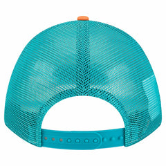 Miami Dolphins New Era Linear A-Frame 9FORTY Adjustable Hat Orange