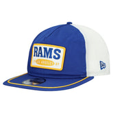 Los Angeles Rams New Era Patch 19TWENTY Adjustable Hat Royal/White
