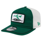 New York Jets New Era Patch 19TWENTY Adjustable Hat Green/White