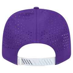 Minnesota Vikings New Era Established Patch 9SEVENTY Adjustable Hat White/Purple