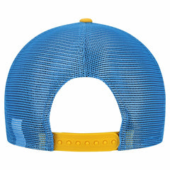 Los Angeles Chargers New Era Banner A-Frame 9FIFTY Snapback Hat Cream/Powder Blue