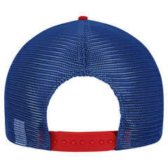 New York Giants New Era Banner A-Frame 9FIFTY Snapback Hat Cream/Royal