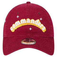 Washington Commanders New Era Girls Youth Cheer 9TWENTY Adjustable Hat Burgundy