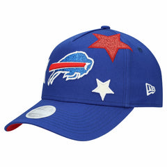 Buffalo Bills New Era Women's Stardom A-Frame 9FORTY Adjustable Hat Royal