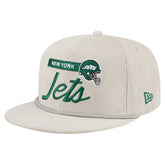 New York Jets New Era Cord Rope Corduroy 9FIFTY Snapback Hat Gray