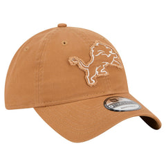 Detroit Lions New Era Stamp 9TWENTY Adjustable Hat Brown