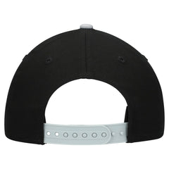 Las Vegas Raiders New Era Youth Arch COOLERA 9FORTY A-Frame Adjustable Hat Black/Silver