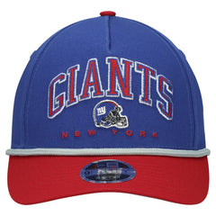 New York Giants New Era Youth Arch COOLERA 9FORTY A-Frame Adjustable Hat Royal/Red