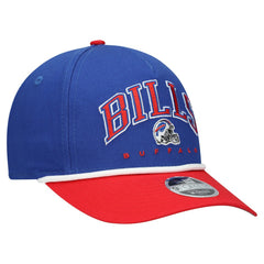 Buffalo Bills New Era Youth Arch COOLERA 9FORTY A-Frame Adjustable Hat Royal/Red