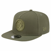 Pittsburgh Steelers New Era Youth Color Pack A-Frame 9FIFTY Snapback Hat Olive